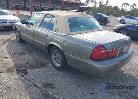 2001 Mercury Grand Marquis Ls z USA, uszkodzony, nr VIN 2MEFM75W41X664209